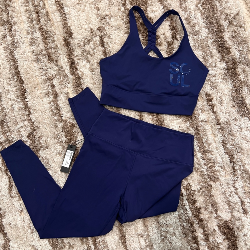 Stylish Blue Activewear Set